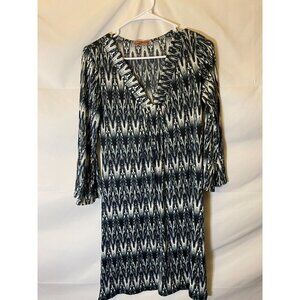 FOREVER HEATHER WOMENS SIZE LARGE L Office DRESS MIDI 14